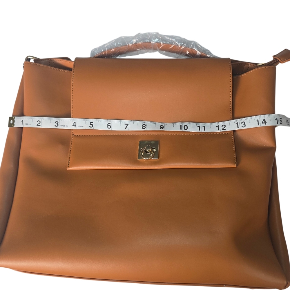 Glitzy Girlz‎ Boutique Mercer Camel Handbag - Picture 9 of 11